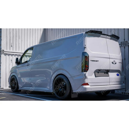Ford Transit Custom MK2 2024 on Barn Door LWB Full Low Line Aero Kit V1 In Gloss Black