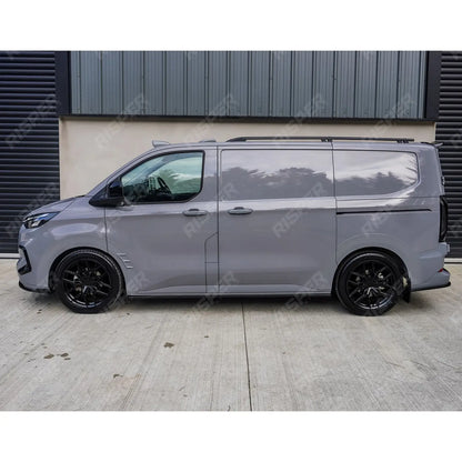 Ford Transit Custom MK2 2024 on TAILGATE LWB Full Low Line Aero Kit In Gloss Black