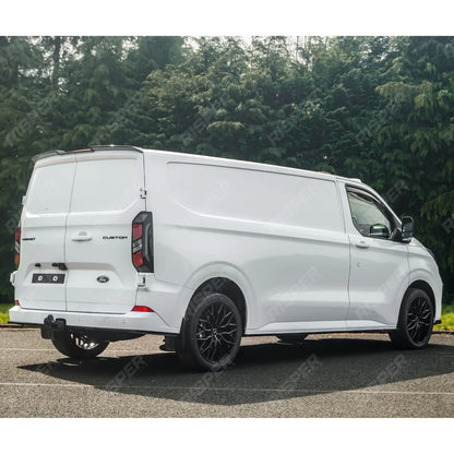 Ford Transit Custom MK2 2024 on Barn Door LWB Full Low Line Aero Kit V2 In Gloss Black