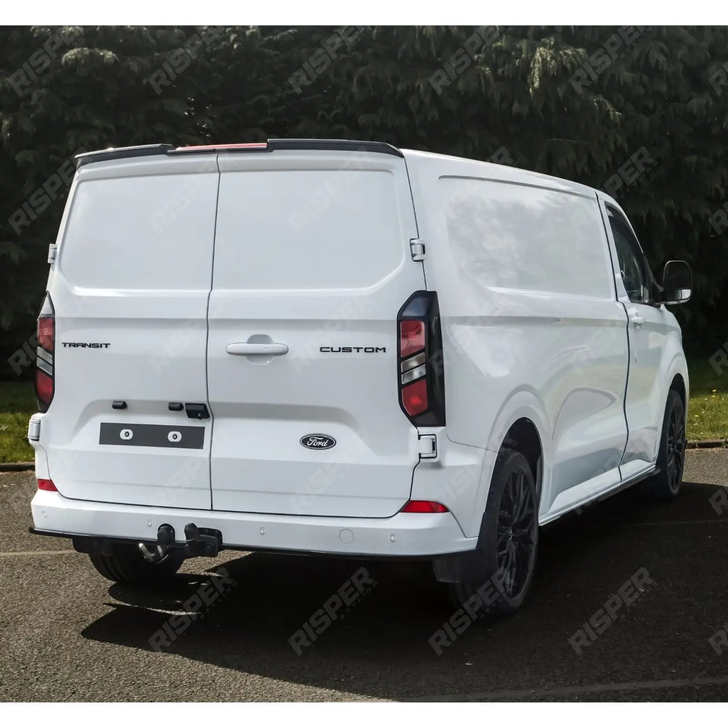 Ford Transit Custom MK2 2024 on Barn Door LWB Full Low Line Aero Kit V2 In Gloss Black