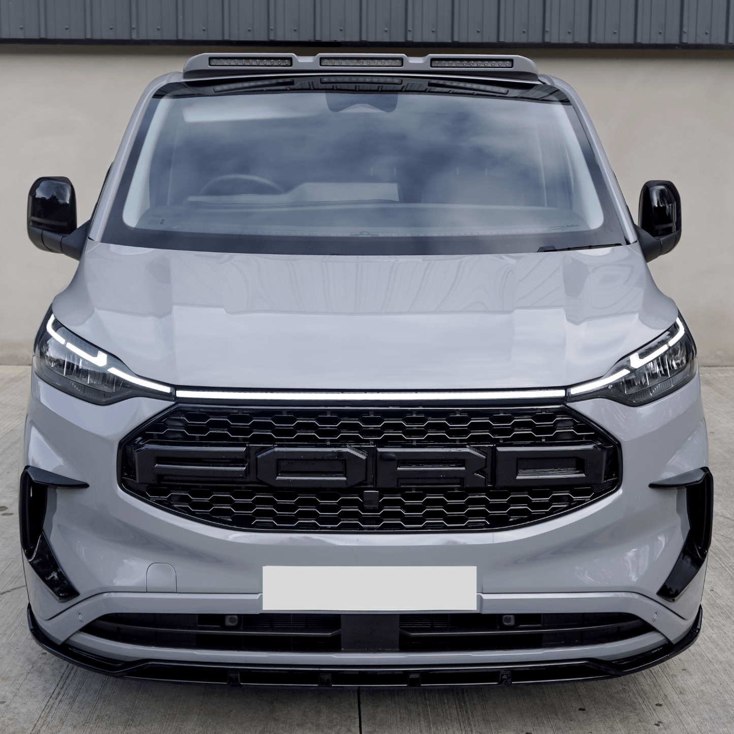 Ford Transit Custom MK2 2024 on Mirror Cap Replacement In Gloss Black - TMC Motorsport