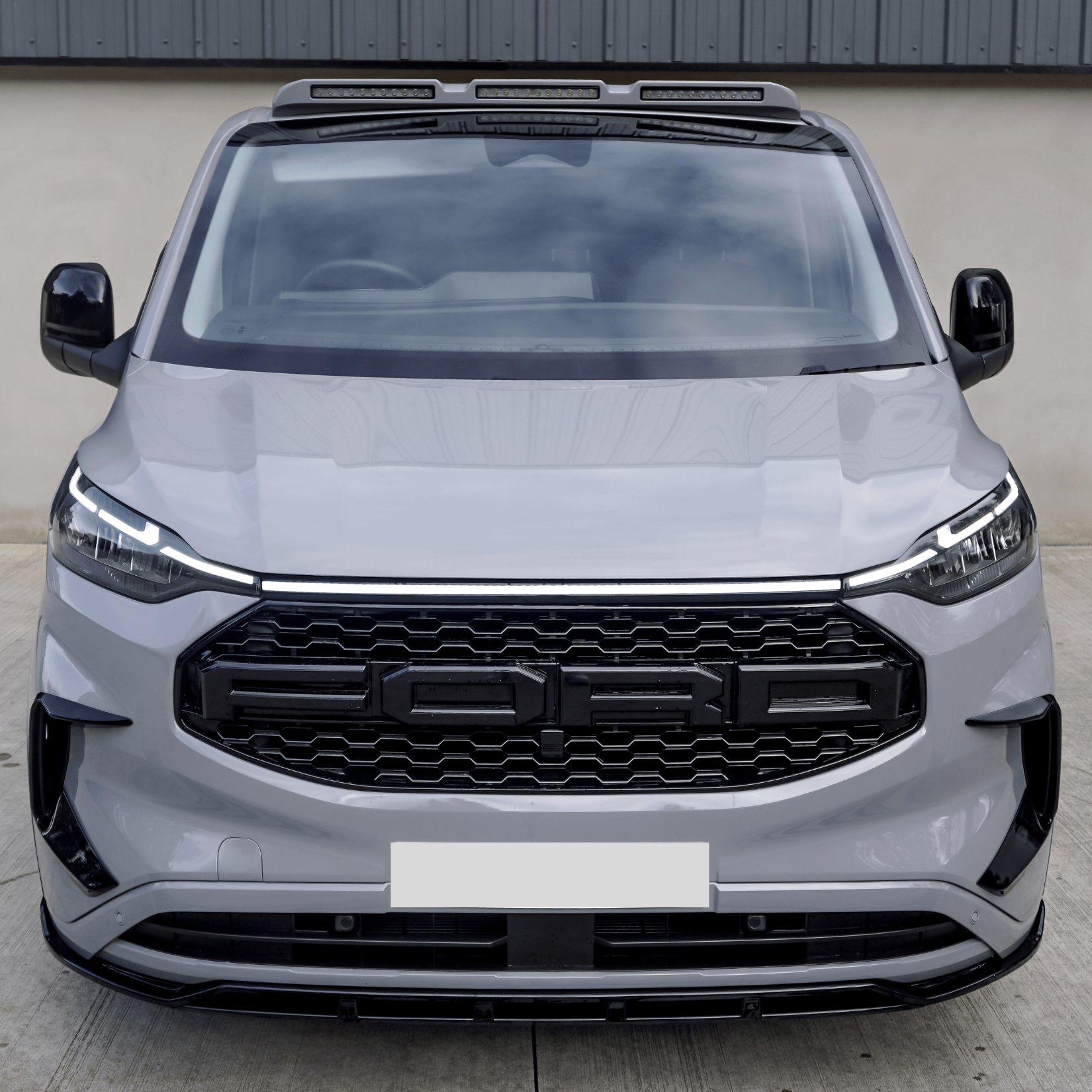 Ford Transit Custom MK2 2024 on Mirror Cap Replacement In Gloss Black - TMC Motorsport