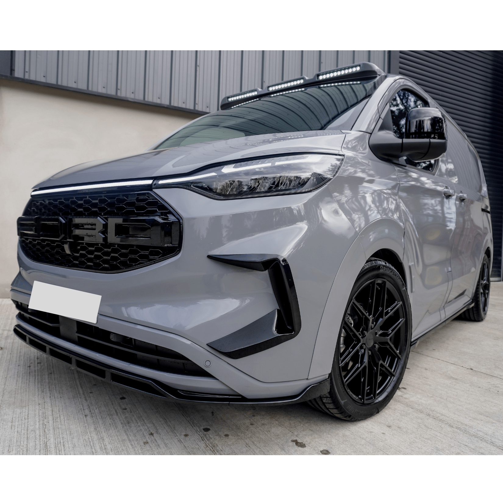 Ford Transit Custom MK2 2024 on Mirror Cap Replacement In Gloss Black - TMC Motorsport