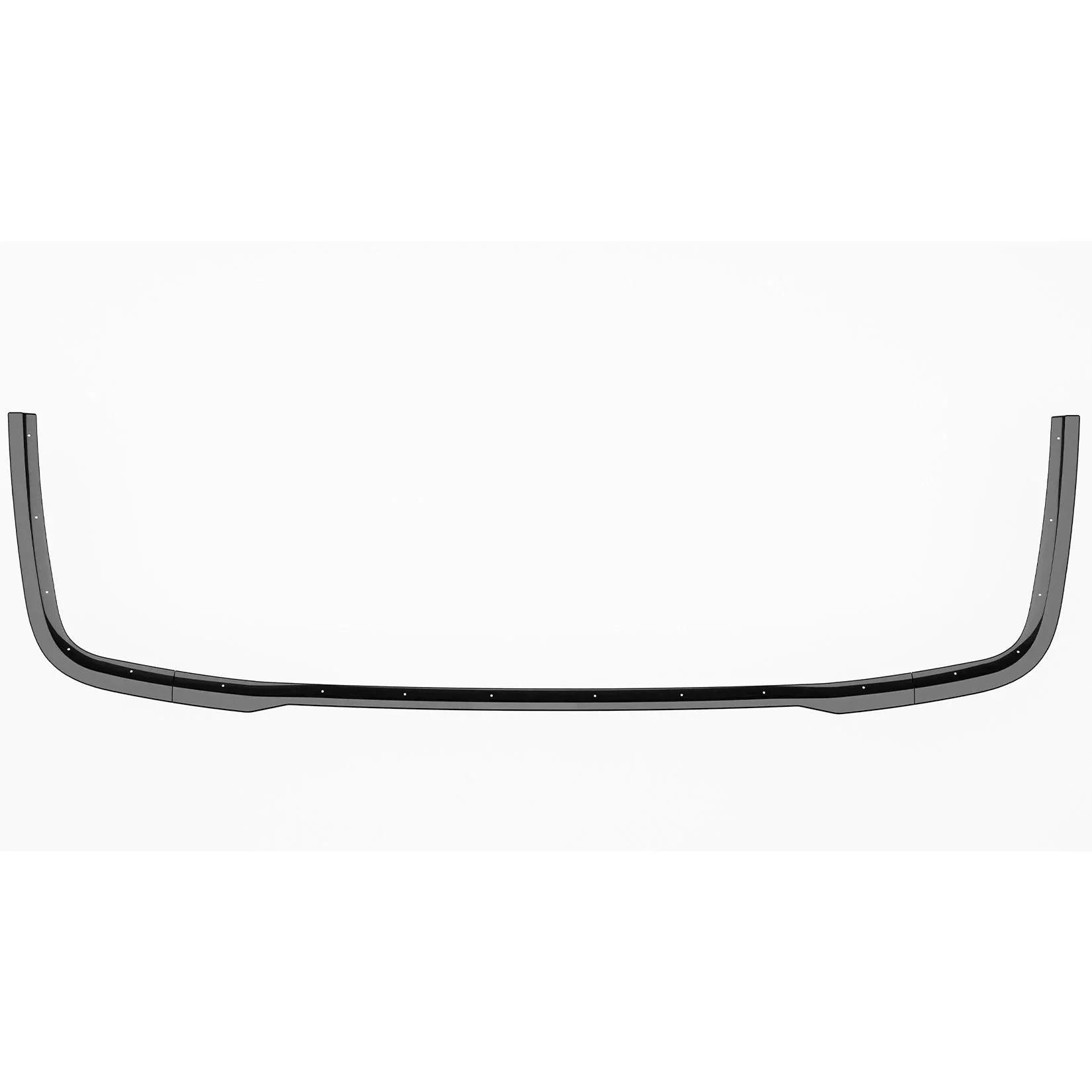 Ford Transit Custom MK2 2024 On Rear Bumper Splitter In Gloss Black 3 Piece - TMC Motorsport