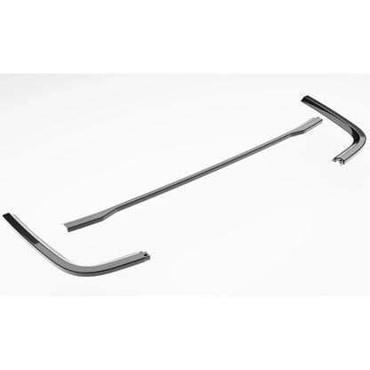 Ford Transit Custom MK2 2024 On Rear Bumper Splitter In Gloss Black 3 Piece - TMC Motorsport