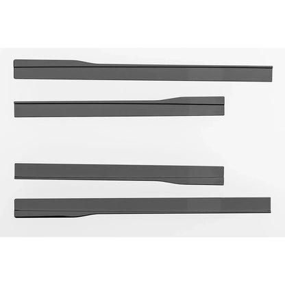 Ford Transit Custom MK2 2024 on SWB Side Skirt Splitters V2 In Gloss Black - TMC Motorsport