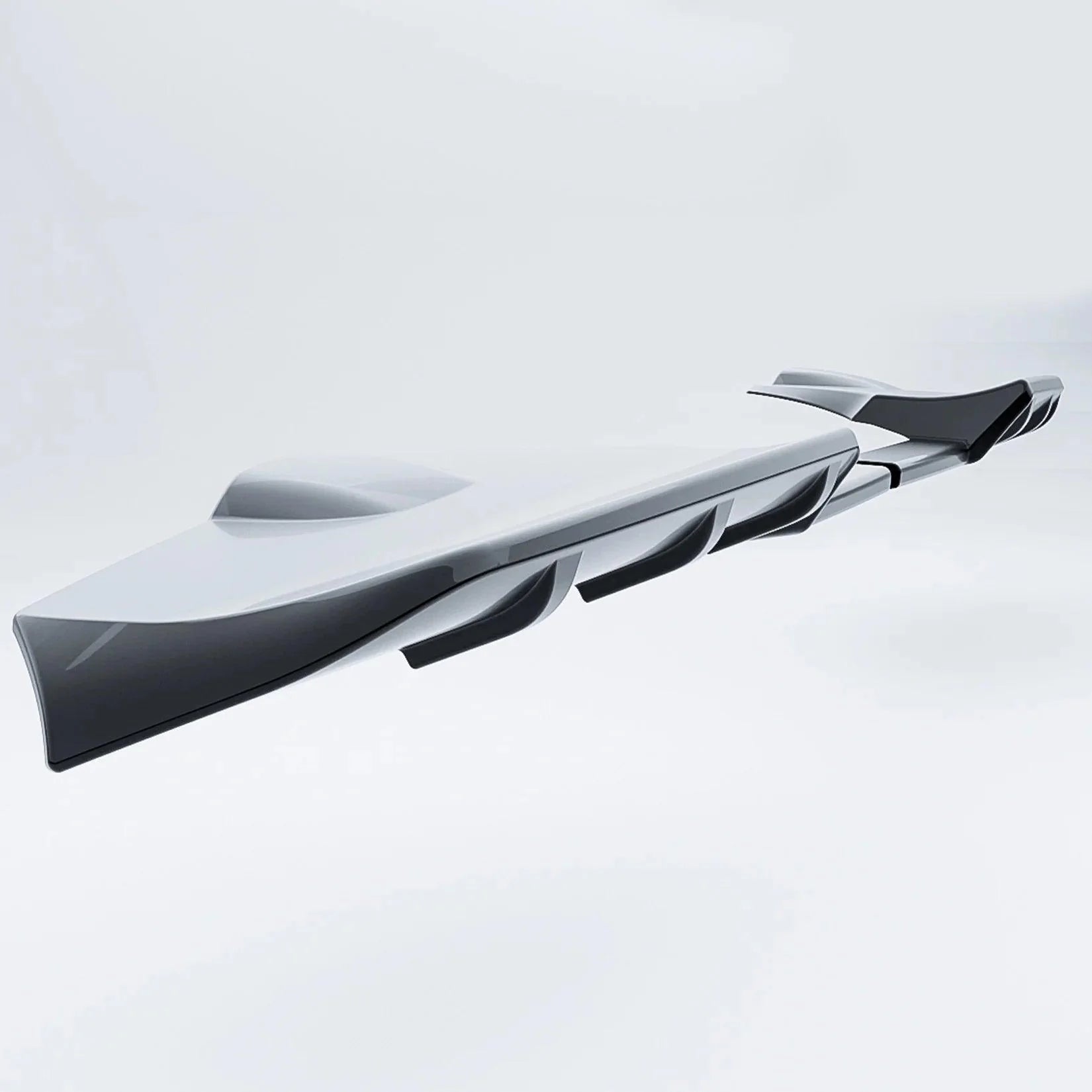 Ford Transit Custom MK2 2024 On V1 Rear Spoiler For Barn Door In Gloss Black - TMC Motorsport