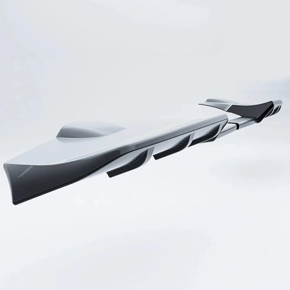 Ford Transit Custom MK2 2024 On V1 Rear Spoiler For Barn Door In Gloss Black - TMC Motorsport