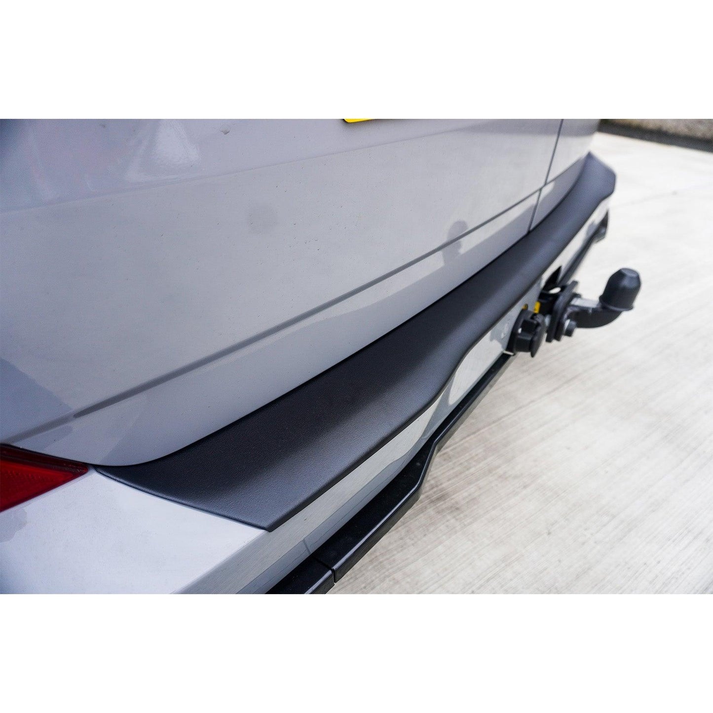 Ford Transit Custom MK2 2024+ Rear Bumper Protector Black Matte Texture Barn Door - TMC Motorsport