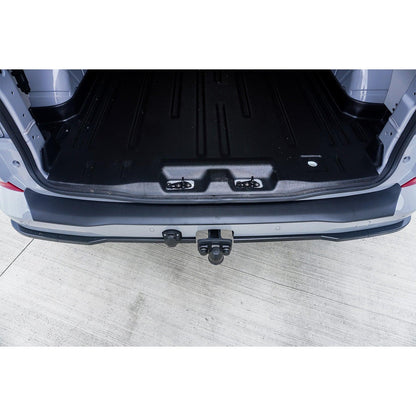 Ford Transit Custom MK2 2024+ Rear Bumper Protector Black Matte Texture Barn Door - TMC Motorsport