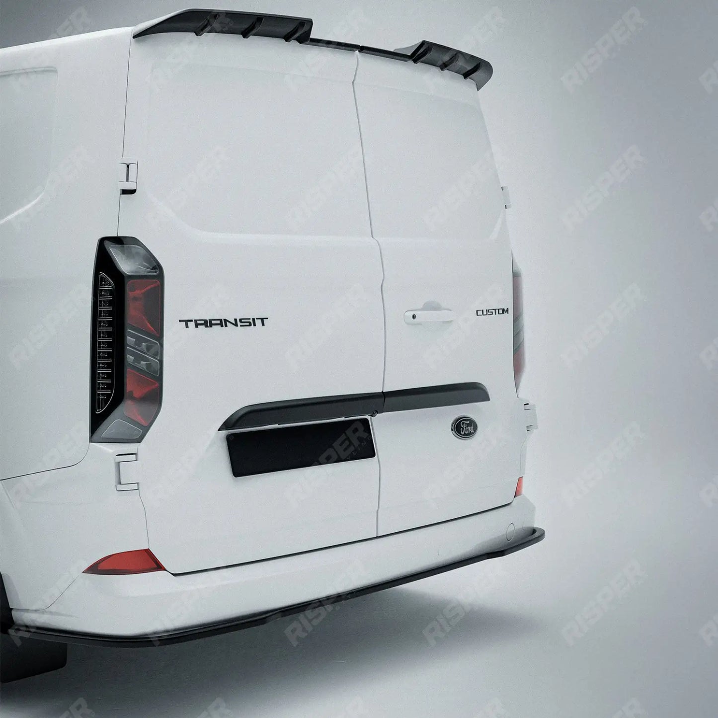 Ford Transit Custom MK2 2024+ Rear Threshold Camera Cover In Gloss Black