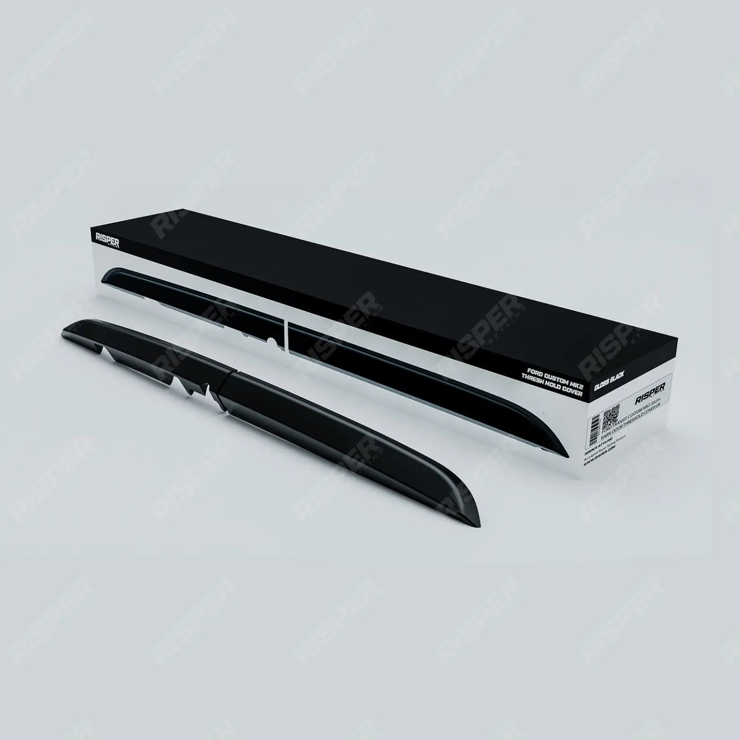 Ford Transit Custom MK2 2024+ Rear Threshold Camera Cover In Gloss Black