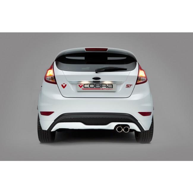 Cobra Sport Ford Fiesta (Mk7) ST 180/200 Venom Box Delete Race (3") Cat Back Performance Exhaust - TMC Motorsport