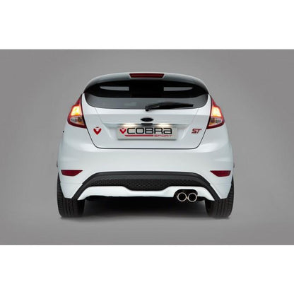 Cobra Sport Ford Fiesta (Mk7) ST 180/200 Venom Box Delete Race (3") Cat Back Performance Exhaust - TMC Motorsport