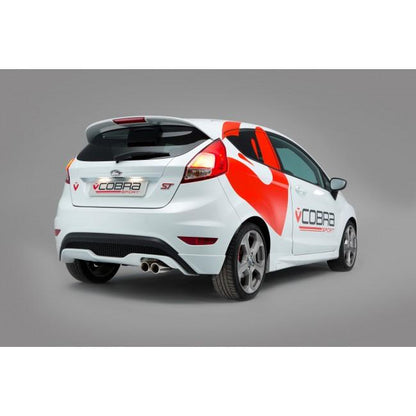 Cobra Sport Ford Fiesta (Mk7) ST 180/200 Venom Box Delete Race (3") Cat Back Performance Exhaust - TMC Motorsport