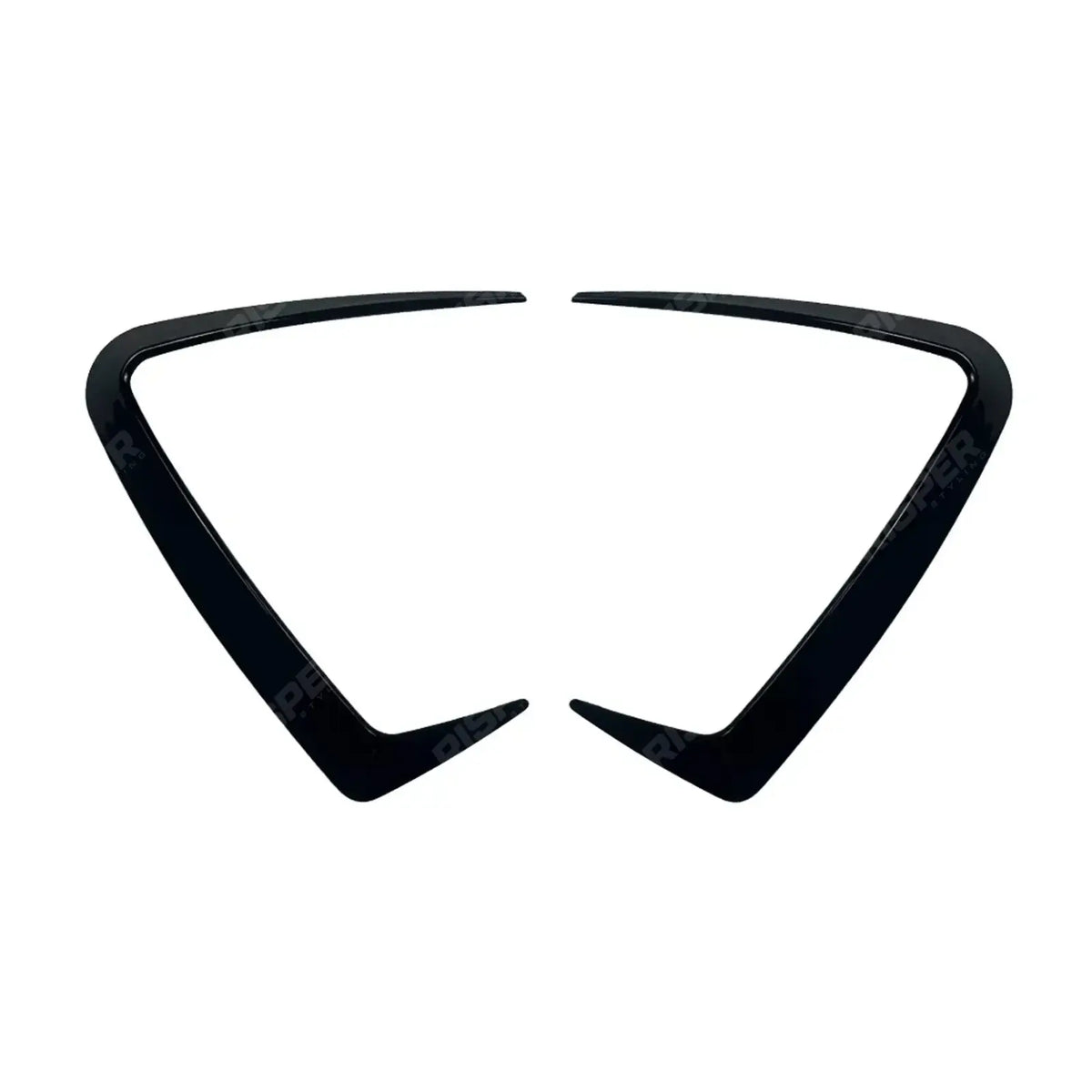 M-Sport Front Bumper Canards In Gloss Black For BMW X3 G45 2025+