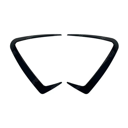 M-Sport Front Bumper Canards In Gloss Black For BMW X3 G45 2025+