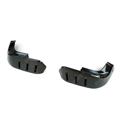 Front Bumper Lower Wide Body Canards in Gloss Black For Land Rover Defender L663 90/110/130 2020 On