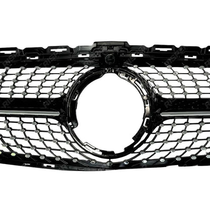 Front Grille Diamond Style (Camera Compatible) For Mercedes C205 W205 2019-2021