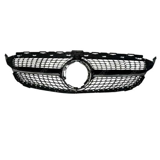Front Grille Diamond Style (Camera Compatible) For Mercedes C205 W205 2019-2021