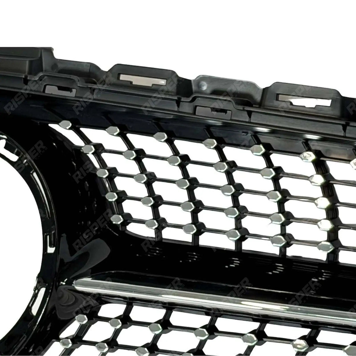 Front Grille Diamond Style (Without Camera) For Mercedes C205 W205 2019-2021