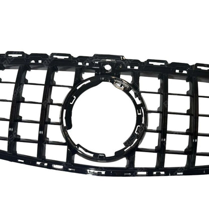 Front Grille GT GRL Look In Gloss Black (Camera Compatible) For Mercedes C205 W205 2019-2021