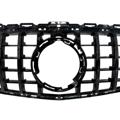 Front Grille GT GRL Look (Without Camera) In Gloss Black For Mercedes C205 W205 2019-2021