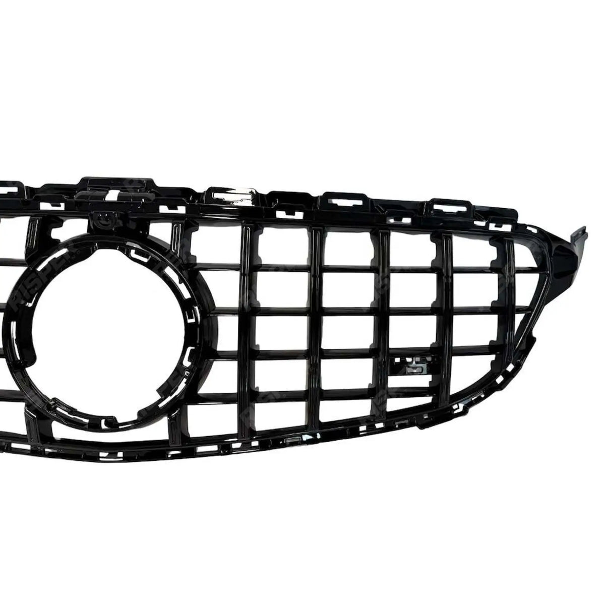 Front Grille GT GRL Look (Without Camera) In Gloss Black For Mercedes C205 W205 2019-2021