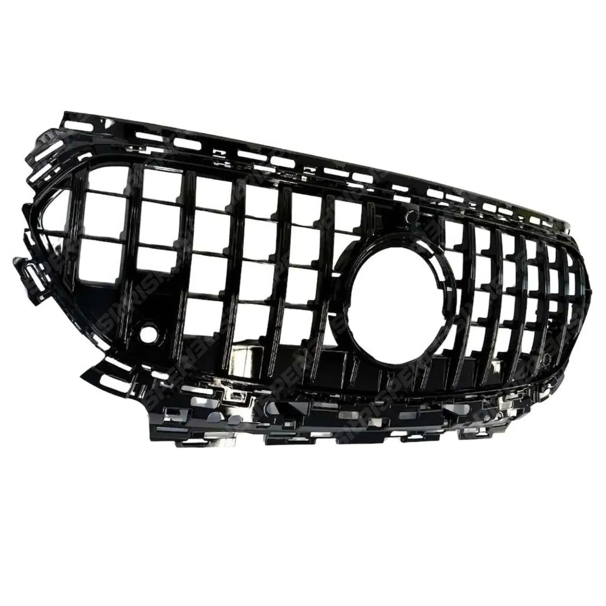 Front Grille In Gloss Black - Panamericana Gt Style (Camera Compatible) For Mercedes E Class W214 2024+