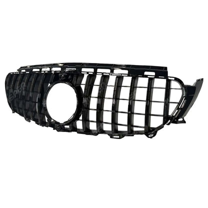 Front Grille In Gloss Black - Panamericana Style For Mercedes E Class W213 2016-2019