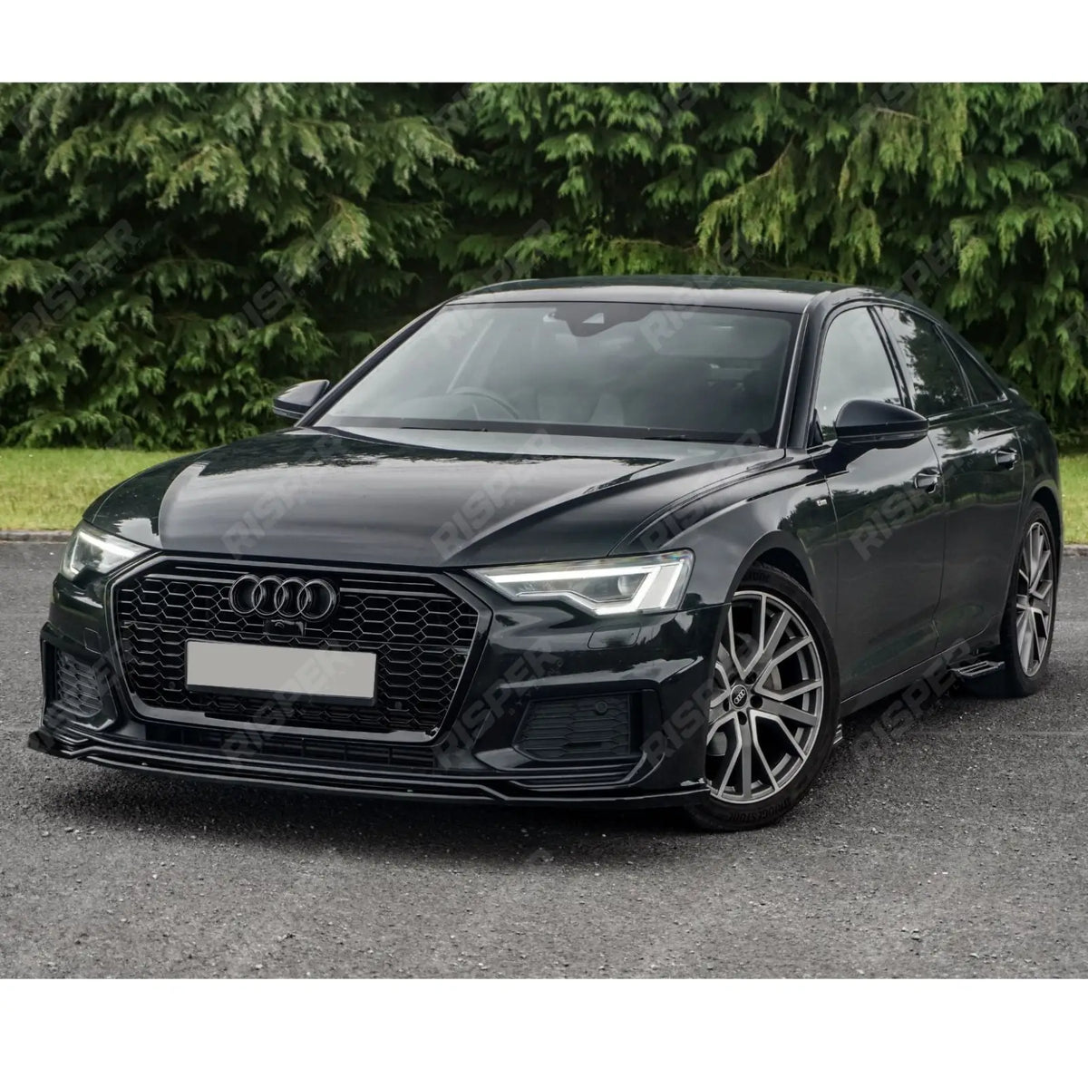 Front Splitter For Audi S6 C8 / A6 C8 S-Line Sedan-Avant 2019+