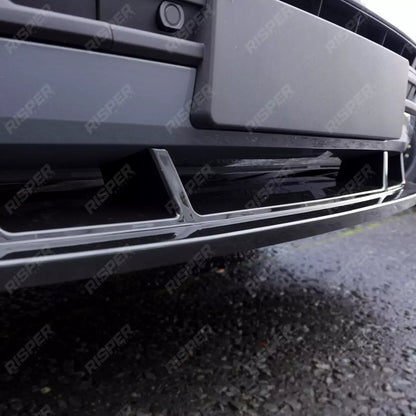 Front Splitter Gloss Black For VW Transporter T6.1