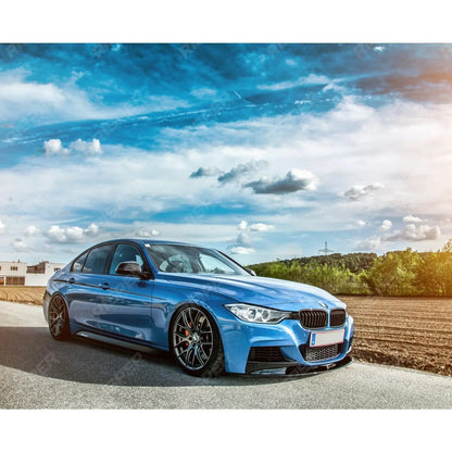 Front Splitter in Gloss Black For BMW 3 Series F30 F31 F35 M Sport