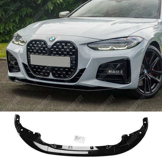 Front Splitter in Gloss Black For BMW 4 Series M Sport G22 G23 2020+