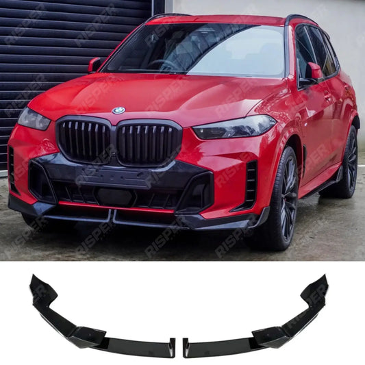 Front Splitter In Gloss Black For BMW X5 G05 LCI M Sport 2023+