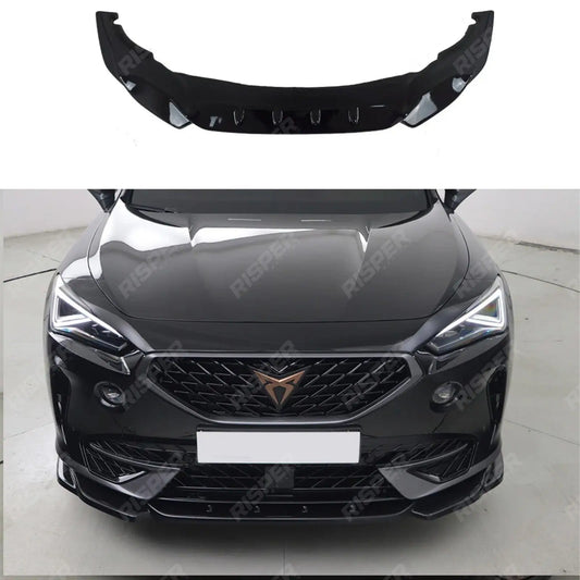 Front Splitter In Gloss Black For Cupra Formentor 2020-2024