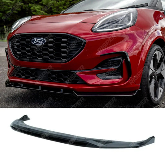 Front Splitter In Gloss Black For Ford Puma ST Line & ST Line X 2019+