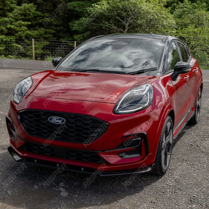 Front Splitter In Gloss Black For Ford Puma ST Line & ST Line X 2019+