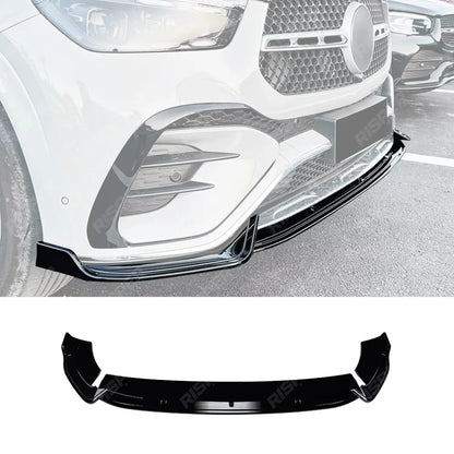 Front Splitter In Gloss Black For Mercedes GLE W167 C167 2024+ AMG Line Facelift