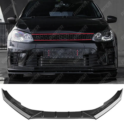 Front Splitter in Gloss Black For Volkswagen Polo Gti Mk5 2009-2014