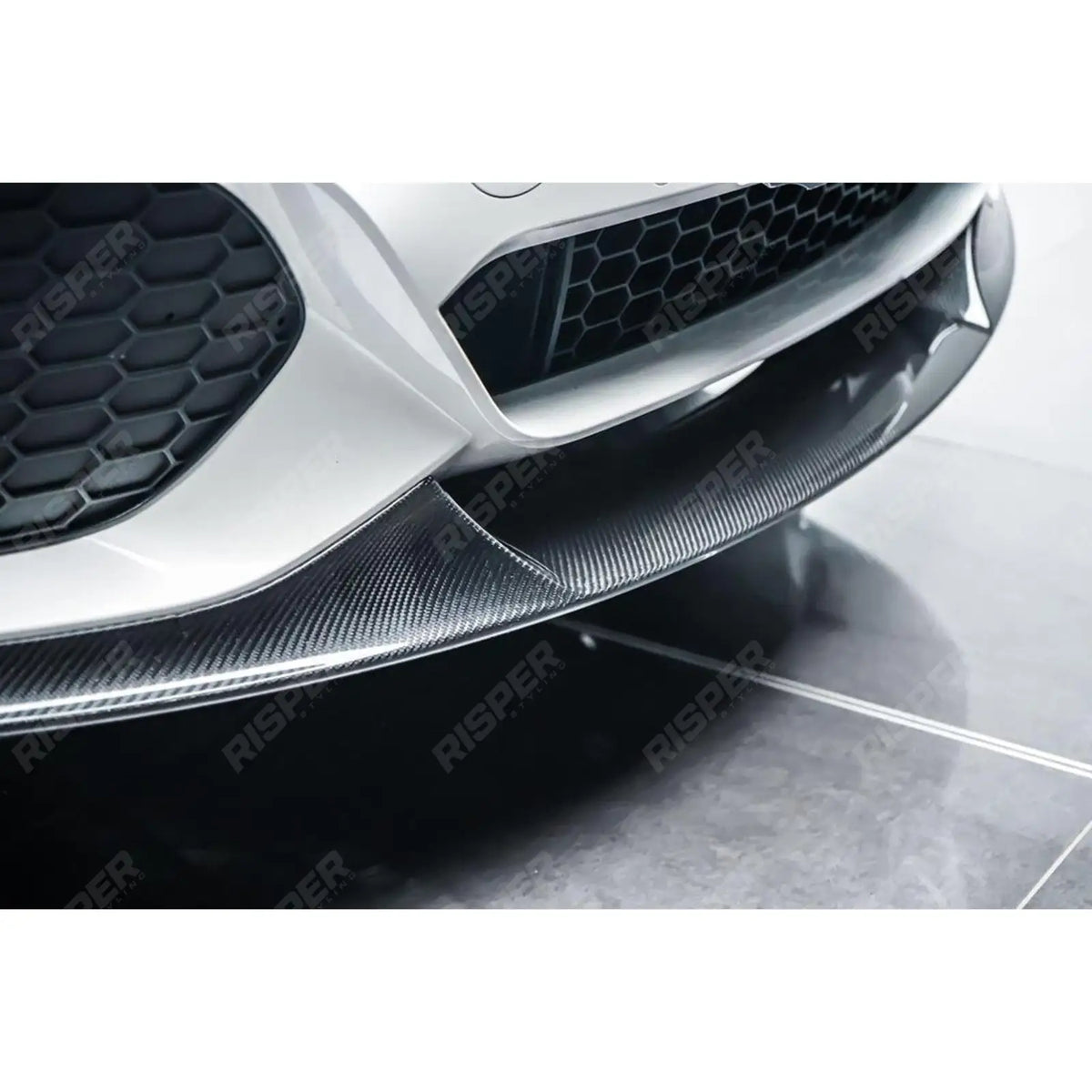 Front Splitter Lip in Carbon Look For BMW X5 F15 M Sport 2013-2018