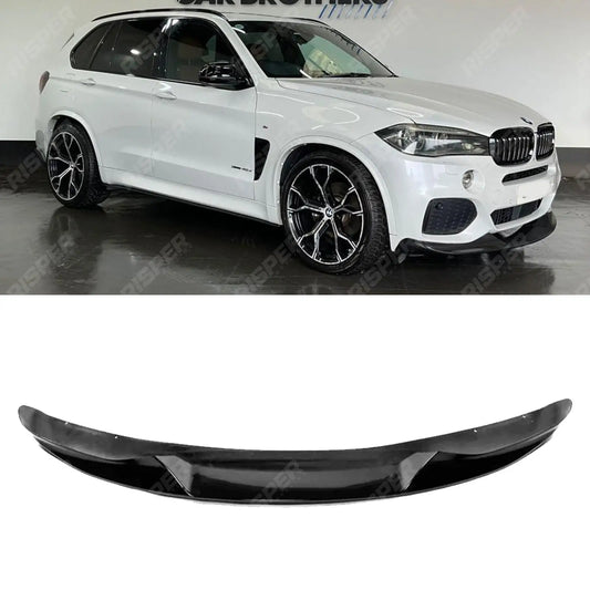Front Splitter Lip in Gloss Black For BMW X5 F15 M Sport 2013-2018