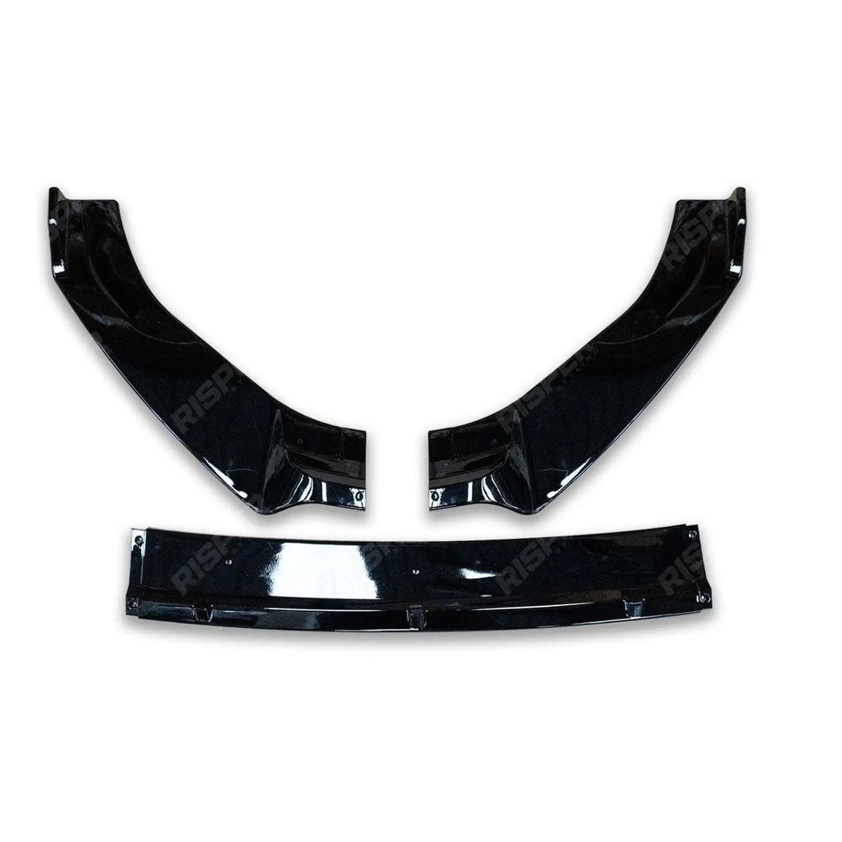Front Splitter Lip In Gloss Black For Volkswagen Golf MK7/7.5 2012 2017 GTD, GTI, R, R-Line