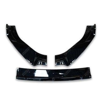 Front Splitter Lip In Gloss Black For Volkswagen Golf MK7/7.5 2012 2017 GTD, GTI, R, R-Line