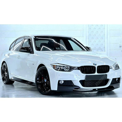 Front Splitter Lip in Matte Black For BMW 3 Series F30 F35 M Sport 2011-19