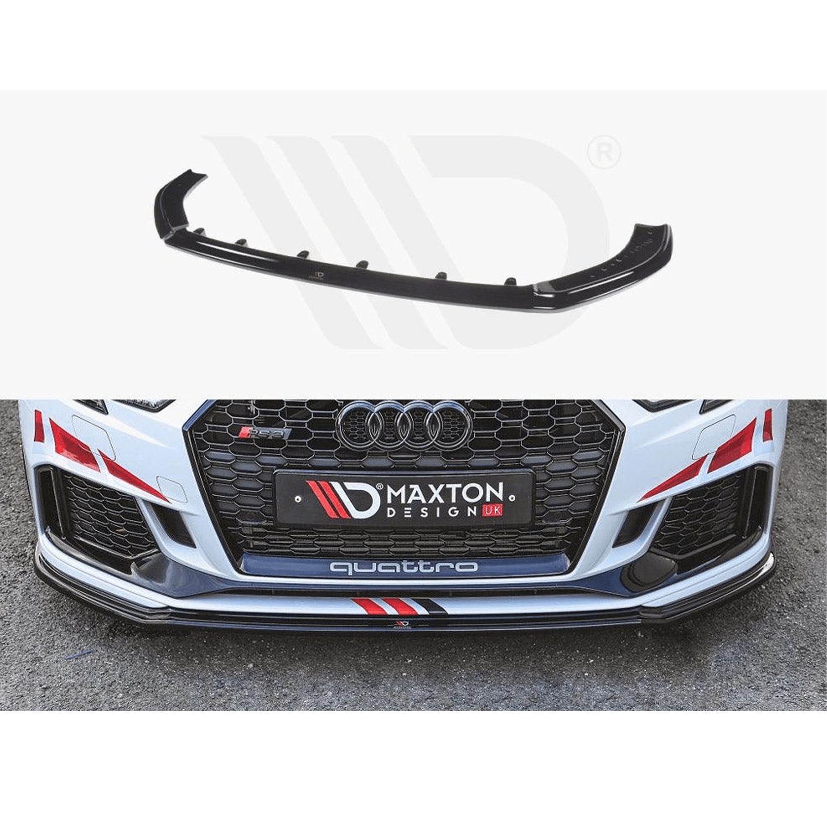 FRONT SPLITTER V.2 AUDI RS3 8V FACELIFT SPORTBACK (2017-2020) - TMC Motorsport