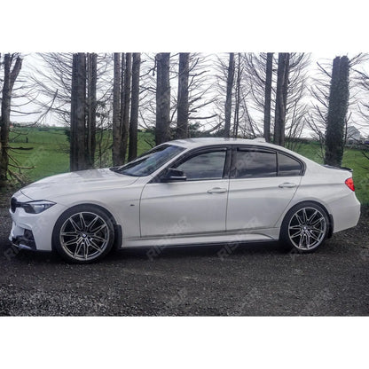 Full Aero Body Kit Diffuser 0___0 Carbon Look For BMW 3 Series F30 M Sport 2012-2018