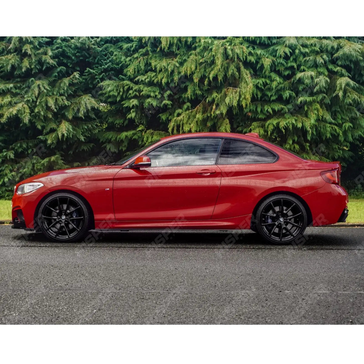 Full Aero Body Kit Diffuser 00____ In Gloss Black For BMW 2 Series F22 M Sport 2014-2021