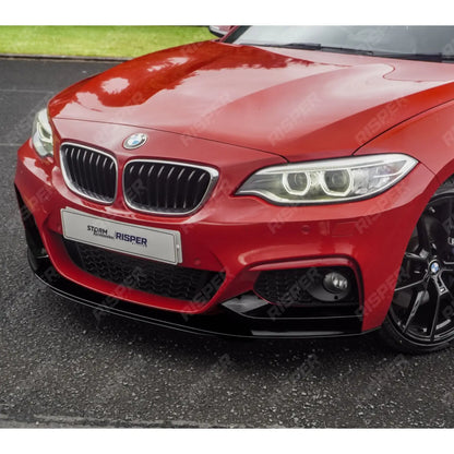Full Aero Body Kit Diffuser 00____ In Gloss Black For BMW 2 Series F22 M Sport 2014-2021