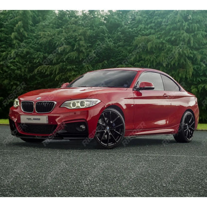 Full Aero Body Kit Diffuser 00____ In Gloss Black For BMW 2 Series F22 M Sport 2014-2021